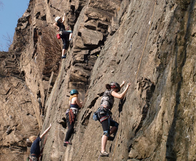 FOTOREPORTÁŽ: Jarní lezení v Polabí