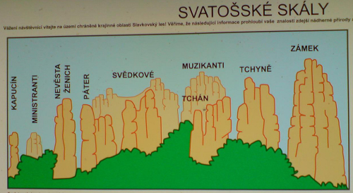 Svatošské skály pro horolezce