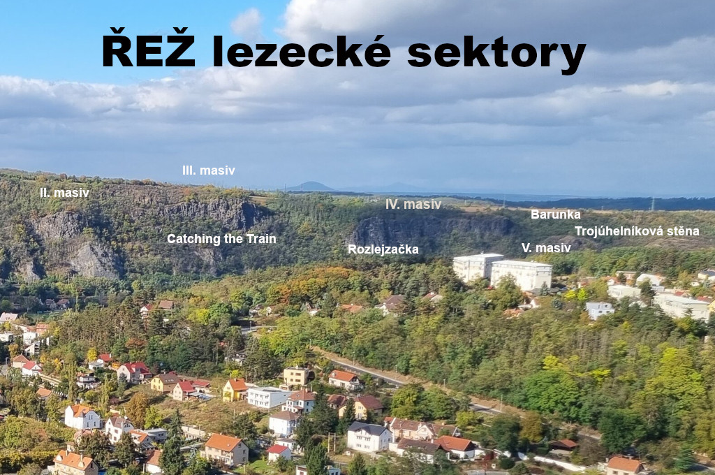 Skály u Řeže.