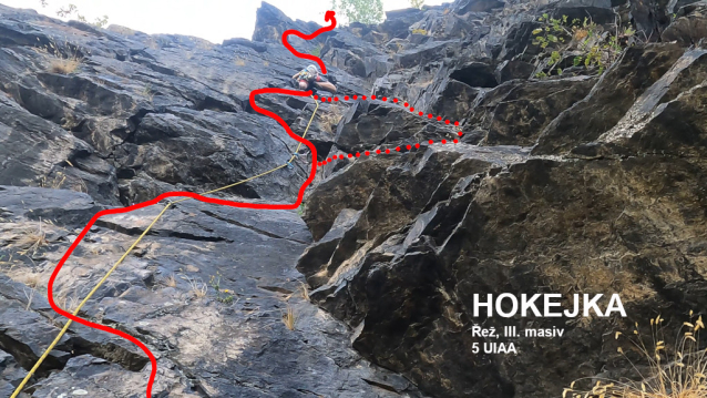 Hokejka v Řeži - pětková krása nad Vltavou