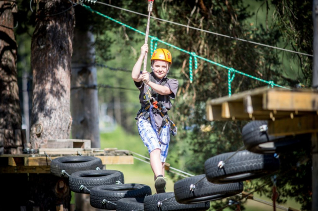 Lanový park Active Lipno