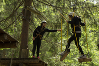 Lanový park ve Stubaital Lanový park ve Stubaital