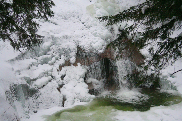 Mumlavský vodopád v Krkonoších