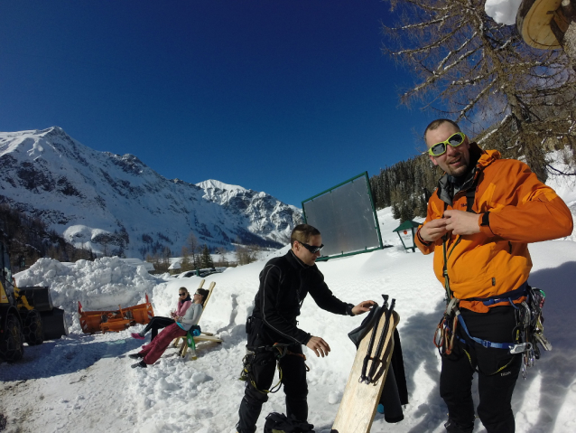 Kolm-Saigurn, fantastický kout v Alpách na skialp a ledové lezení