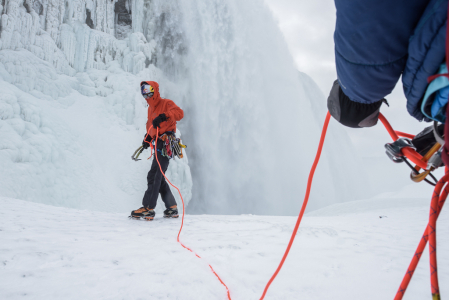 Will Gadd Climbed the Niagara Falls