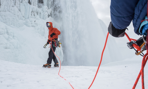 Will Gadd Climbed the Niagara Falls Will Gadd Climbed the Niagara Falls
