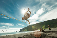 Slackline na Islandu pokračuje
