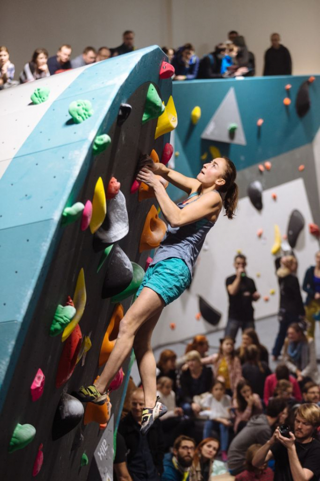 Hangar climbing playground by Adam Ondra