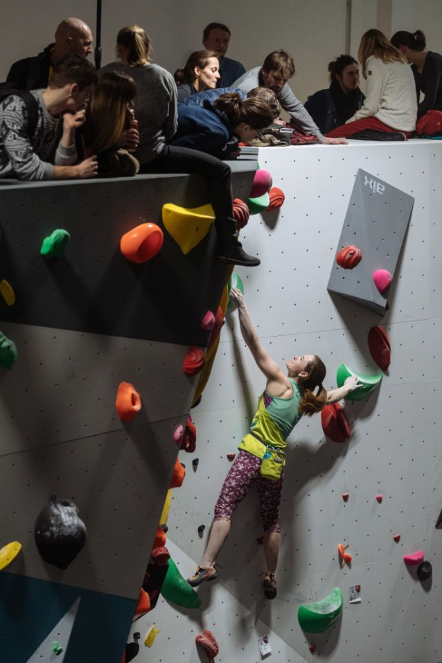 Hangar climbing playground by Adam Ondra