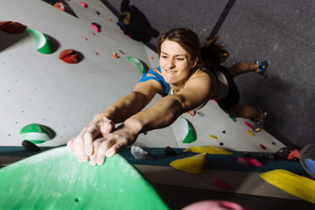 Hangar climbing playground by Adam Ondra