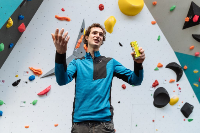 Hangar climbing playground by Adam Ondra