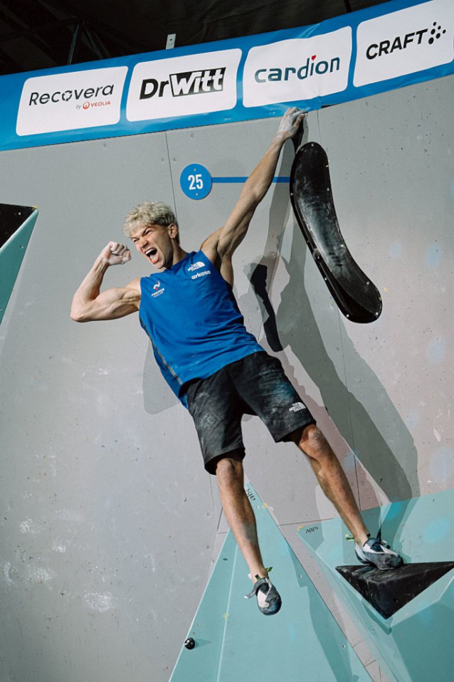 Pražský bouldering: Schalck zvítězil, Ondra se rozloučil