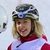 Lucie Hrozová brala čtvrté místo za ledové lezení