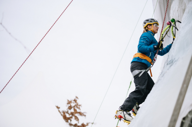 Artificial Ice Climbing Wall Prague