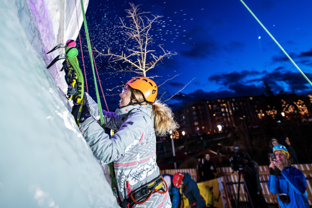 Artificial Ice Climbing Wall Prague