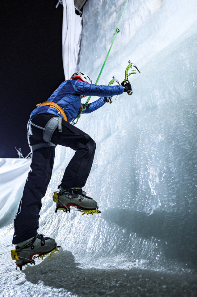 Artificial Ice Climbing Wall Prague