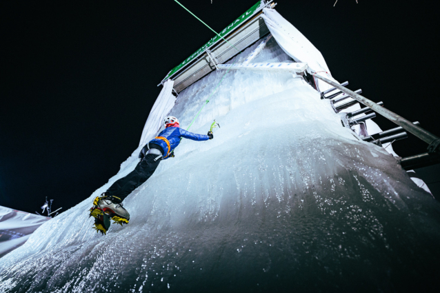 Artificial Ice Climbing Wall Prague