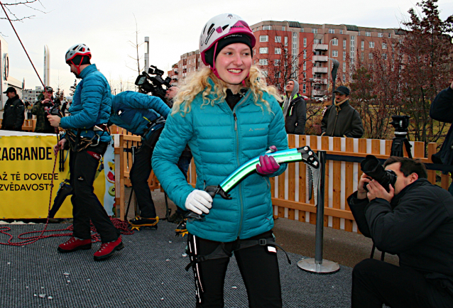 Artificial Ice Climbing Wall Prague