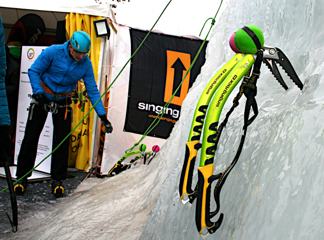 Artificial Ice Climbing Wall Prague