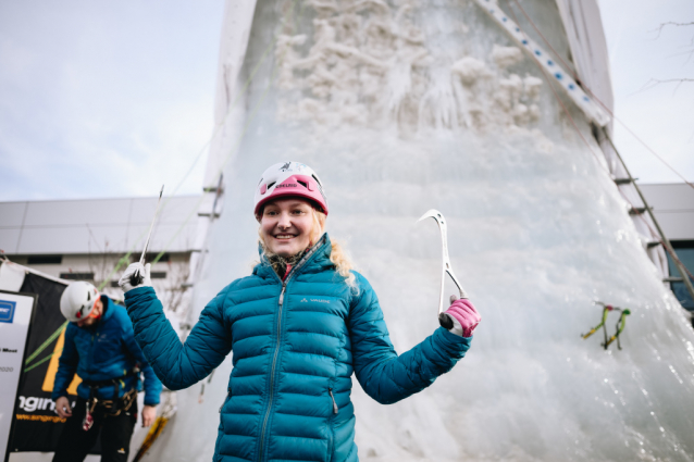 Artificial Ice Climbing Wall Prague