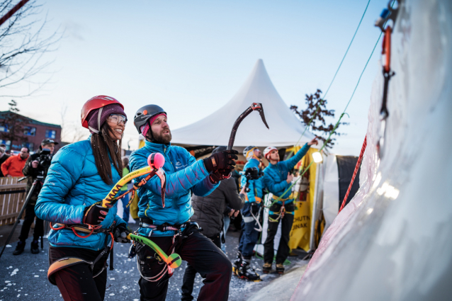 Artificial Ice Climbing Wall Prague