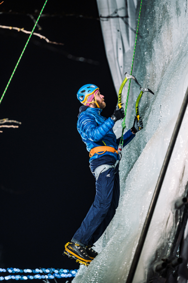 Artificial Ice Climbing Wall Prague