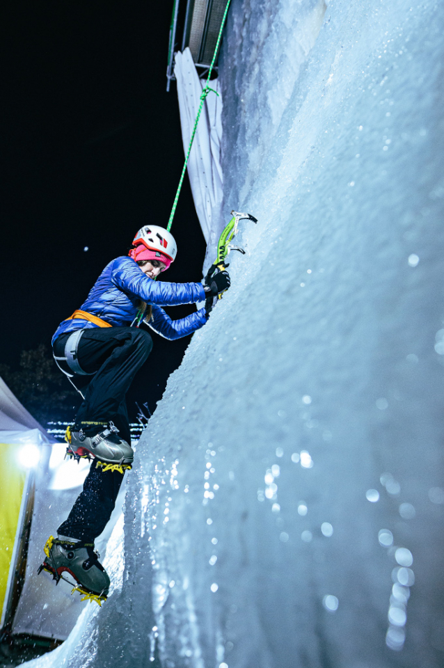 Artificial Ice Climbing Wall Prague