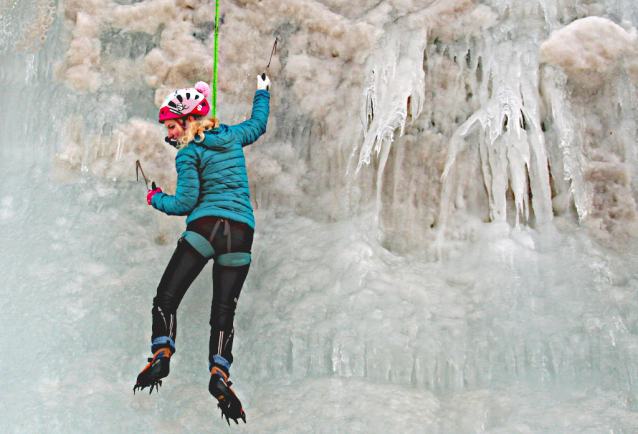 Artificial Ice Climbing Wall Prague