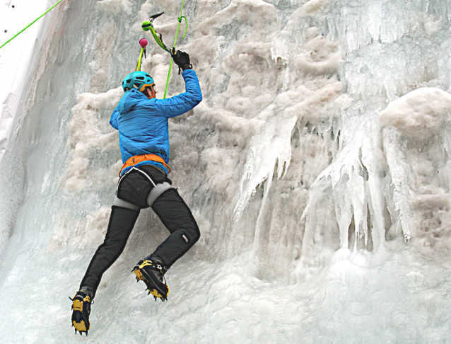 Artificial Ice Climbing Wall Prague