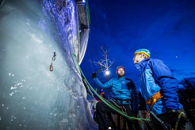 Artificial Ice Climbing Wall Prague