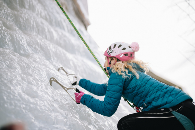 Artificial Ice Climbing Wall Prague