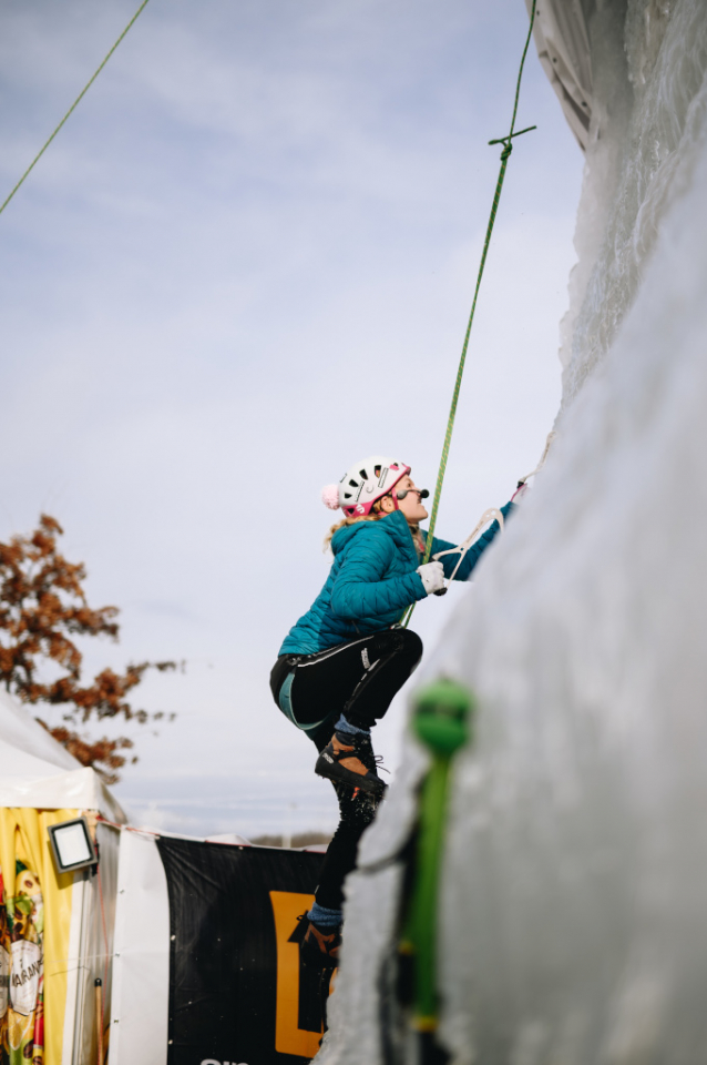 Artificial Ice Climbing Wall Prague