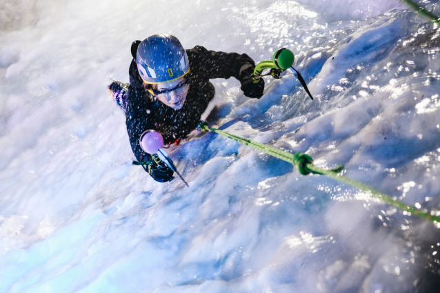 Artificial Ice Climbing Wall Prague