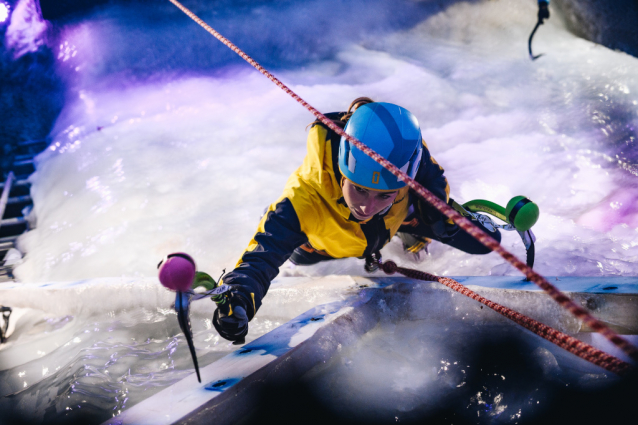 Artificial Ice Climbing Wall Prague