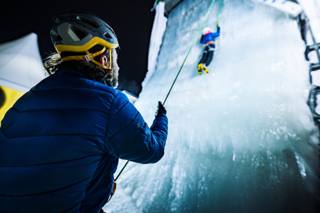 Artificial Ice Climbing Wall Prague