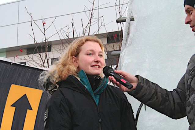 Artificial Ice Climbing Wall Prague