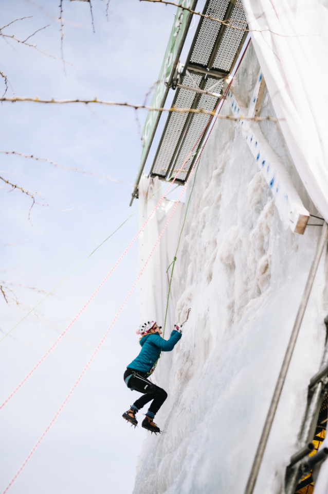 Artificial Ice Climbing Wall Prague