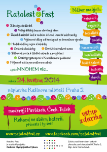 Ratolest Fest pro rodiny s dětmi