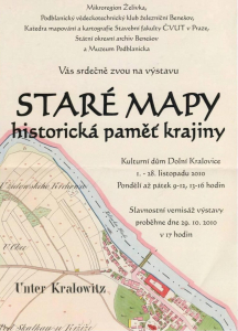 Staré mapy a Dolní Kralovice 