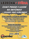 Český pohár v lezení se koná v Kladně