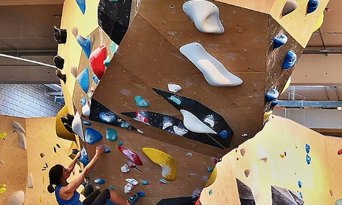 Nová hala Elys na boulderování ve švýcarské Basileji Nová hala Elys na boulderování ve švýcarské Basileji