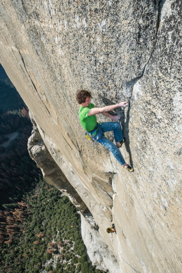 První profesionální fotky a video: Adam Ondra na Dawn Wall