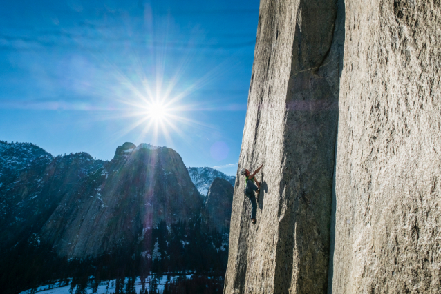 First professional photos and video: Adam Ondra Dawn Wall