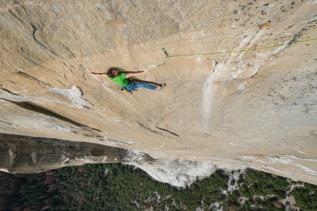 First professional photos and video: Adam Ondra Dawn Wall