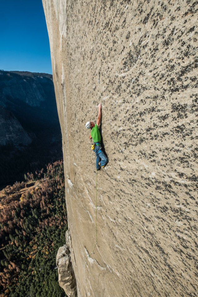 První profesionální fotky a video: Adam Ondra na Dawn Wall