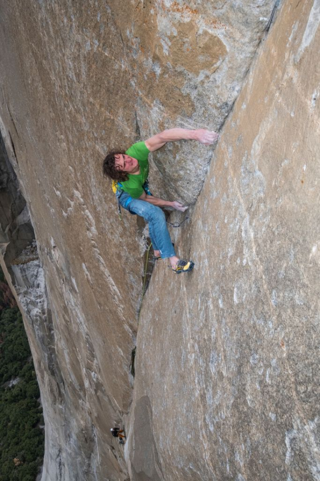 První profesionální fotky a video: Adam Ondra na Dawn Wall