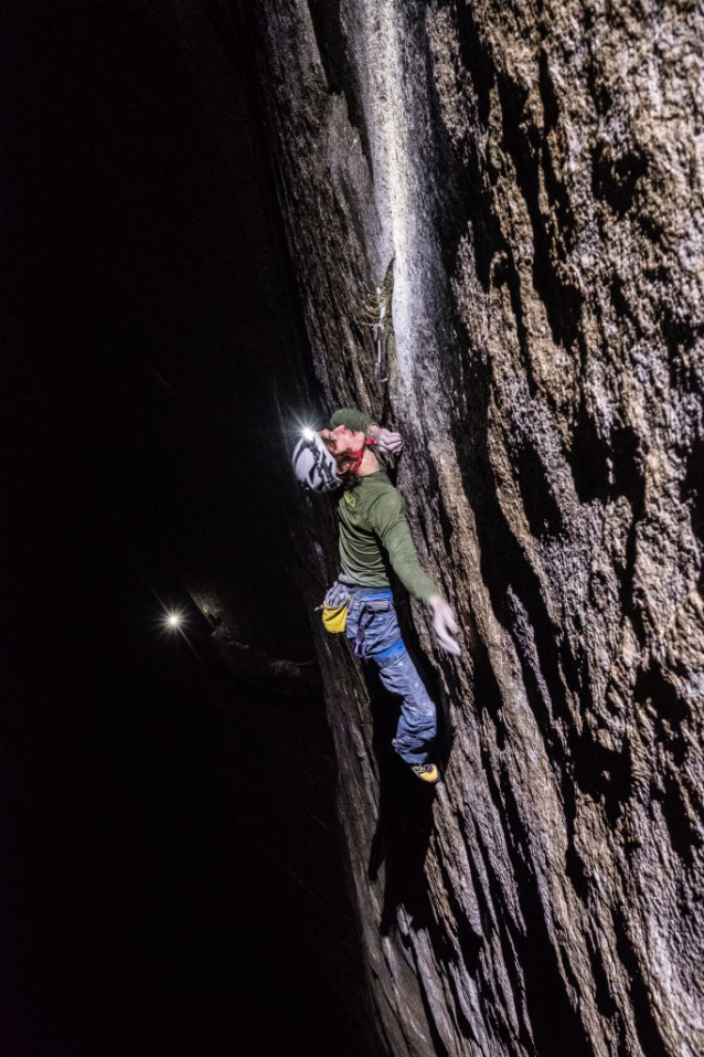 First professional photos and video: Adam Ondra Dawn Wall