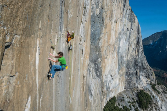 First professional photos and video: Adam Ondra Dawn Wall