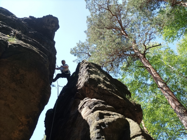 Archimedes Alter Weg - normálka v Bielatal