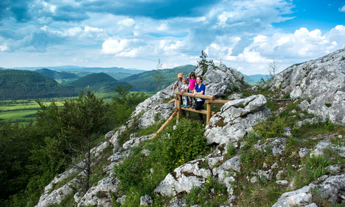 Belské skaly pre turistov i lezcov